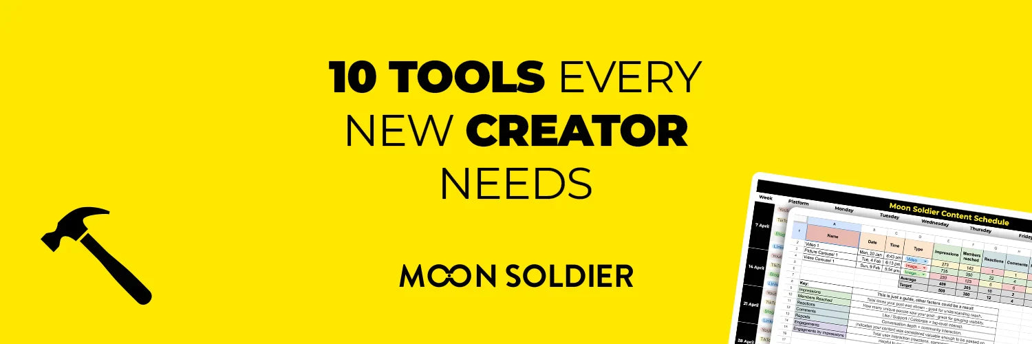 10 Best Tools for New Content Creators to Plan, Grow, and Stay Organised